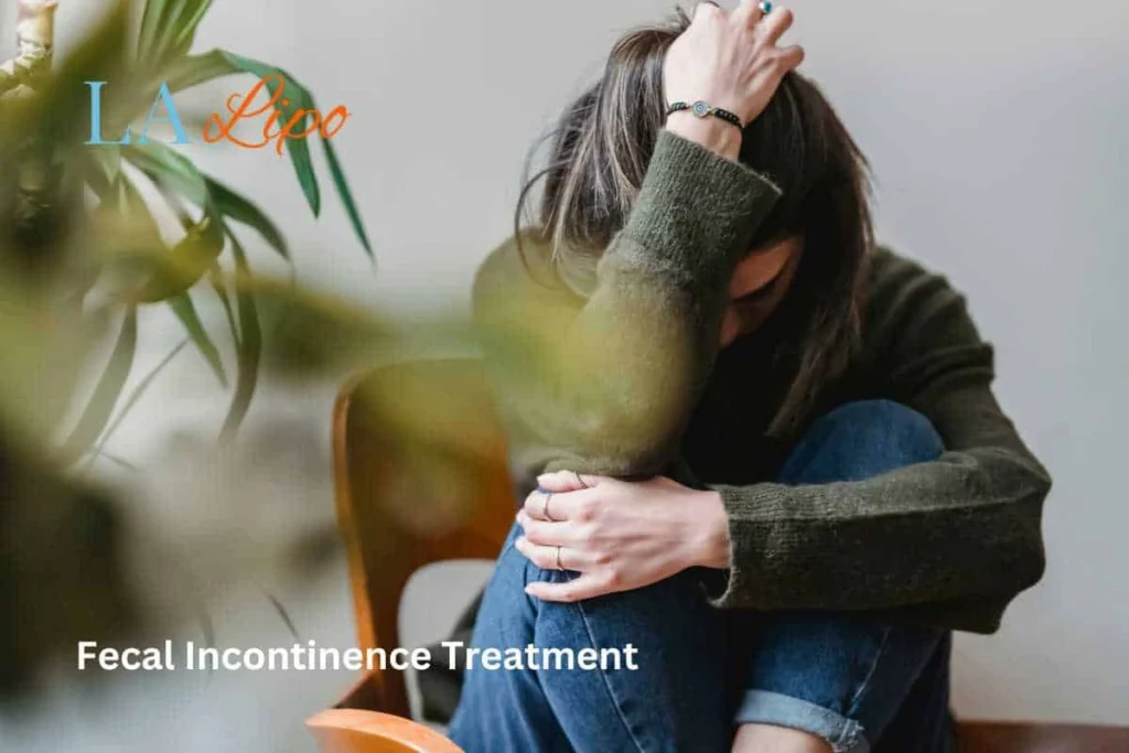 woman worried about fecal incontinence diet East Bedfont