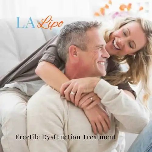 LA-EMS East Bedfont treatment - happy couple together.