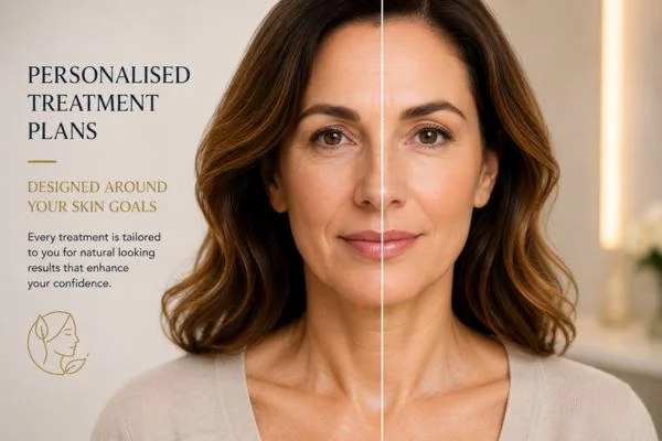 Before and after results of Collagen Lift Therapy East Bedfont