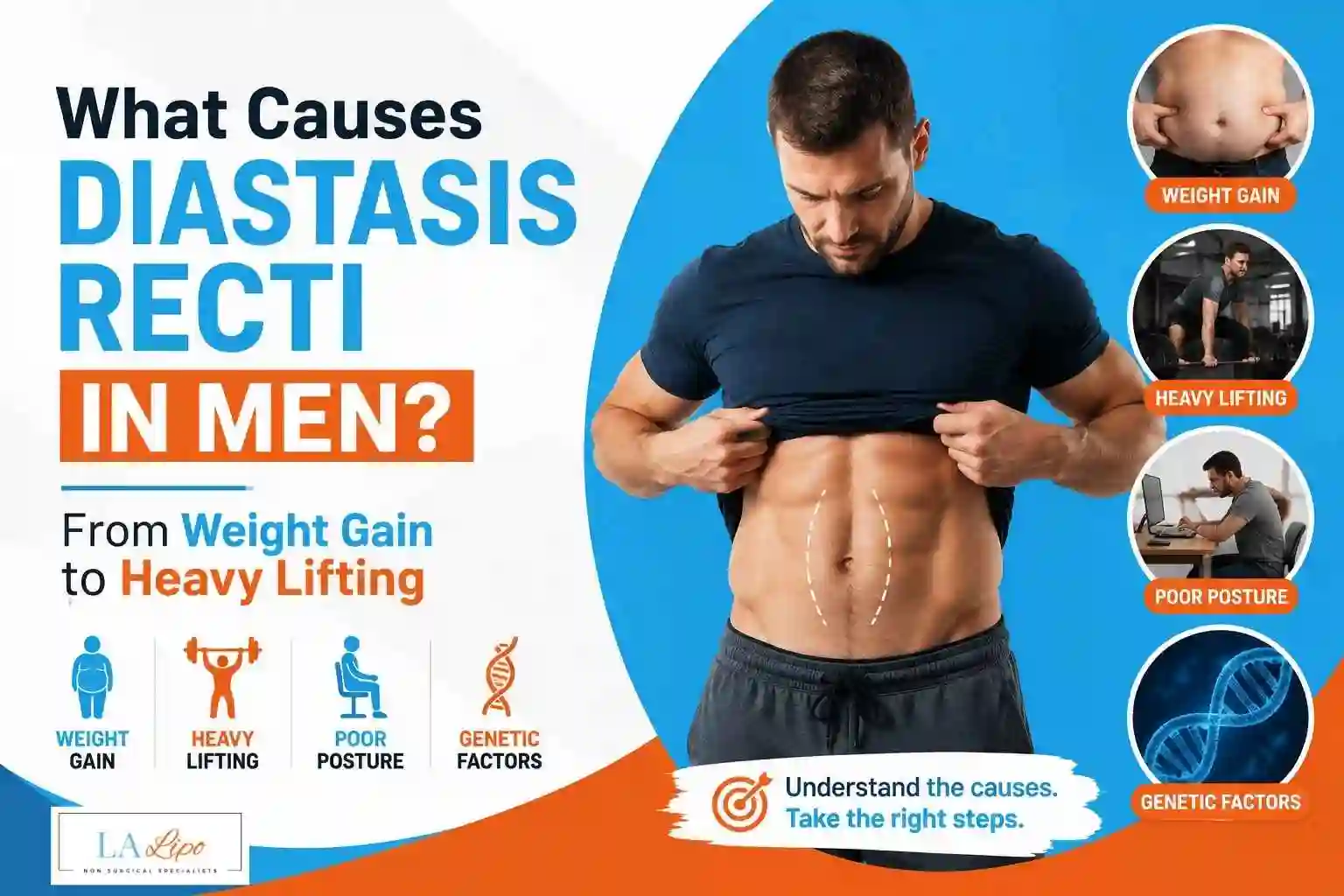 What Causes Diastasis Recti in Men? From Weight Gain to Heavy Lifting East Bedfont